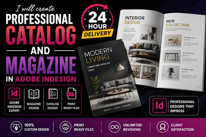 create professional catalog and magazine in adobe indesign