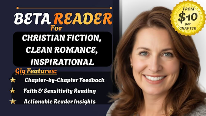 be your sensitivity reader beta reader for christian fiction and clean romance