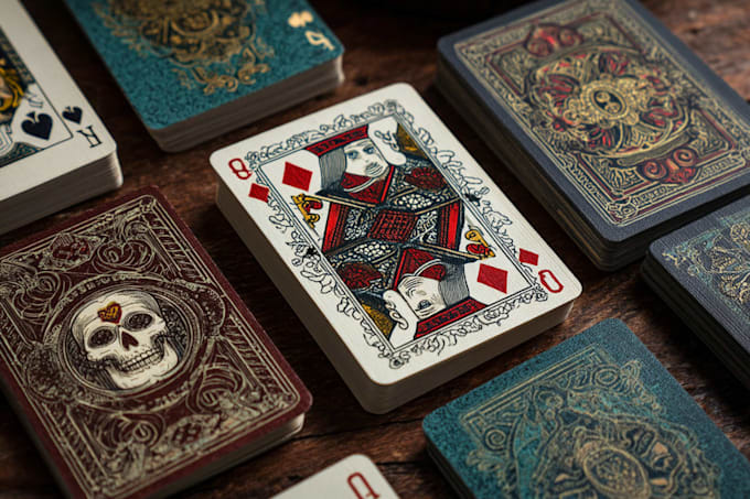 design custom board game cards and tabletop game art