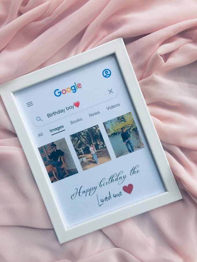 design a custom memory photo frame for your special moments