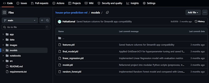 build machine learning models for prediction