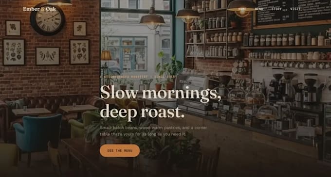 create a ai assisted frontend website