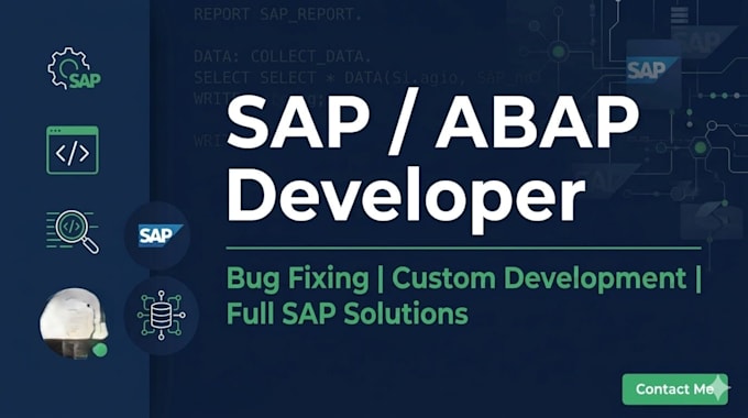 develop custom sap abap reports and alv reports