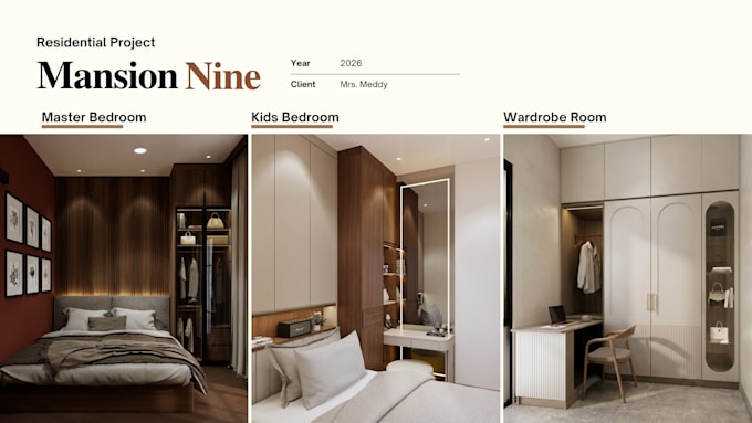create modern interior design and render with enscape