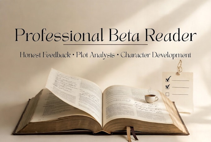 beta read your book and provide a constructive critiquel