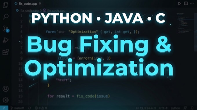 fix and debug your ai generated python or java code