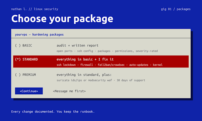 harden and secure your linux vps or dedicated server