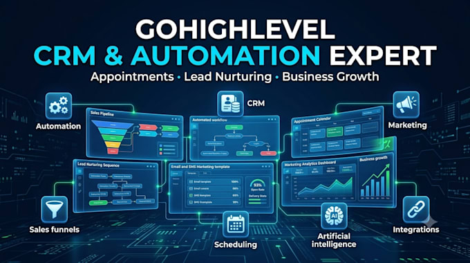 customize gohighlevel crm for appointments, nurturing, and business growth