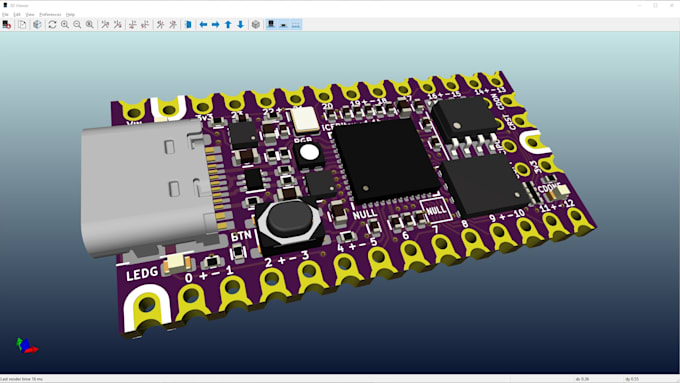 do pcb design, circuit simulation, firmware,electronic custom footprint in kicad