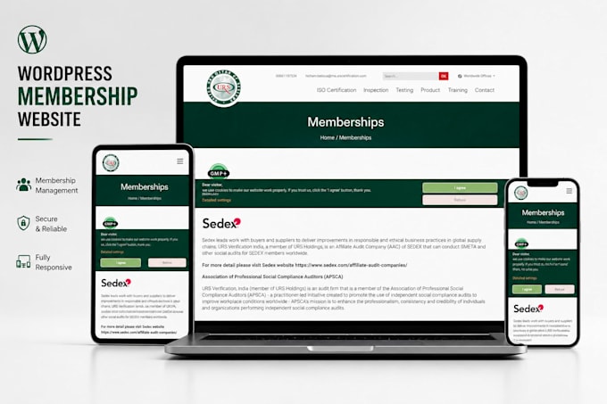 build your wordpress membership website