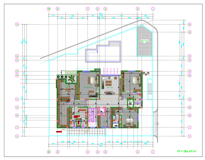 professional autocad 2d architectural drafting services