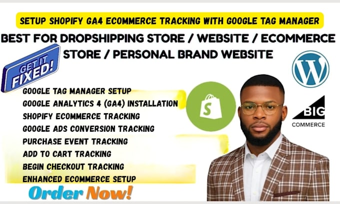 setup ga4 woocommerce tag manager fix ecommerce google ads conversion tracking