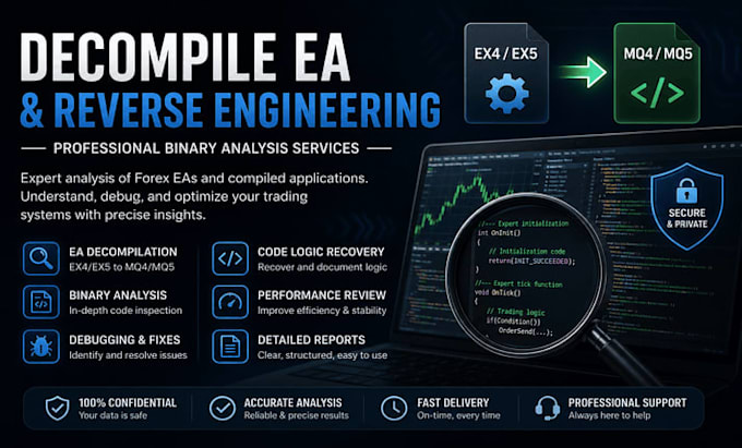 decompile ea file recompile forex ea, crack ea, source code