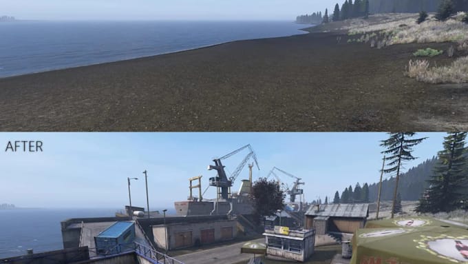 setup custom dayz server maps, loot system, dayz building, server mods