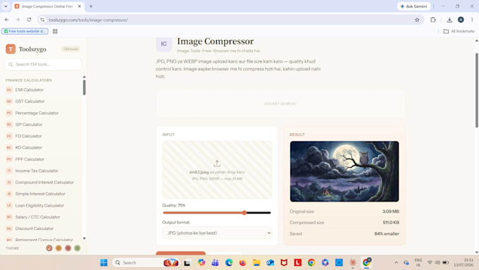 build a custom tools and utility website