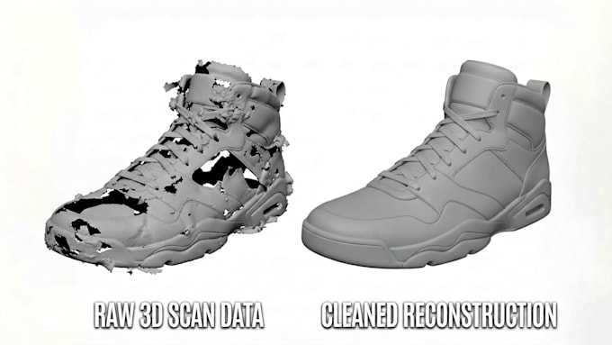design 3d printing models and fix ai or 3d scan meshes