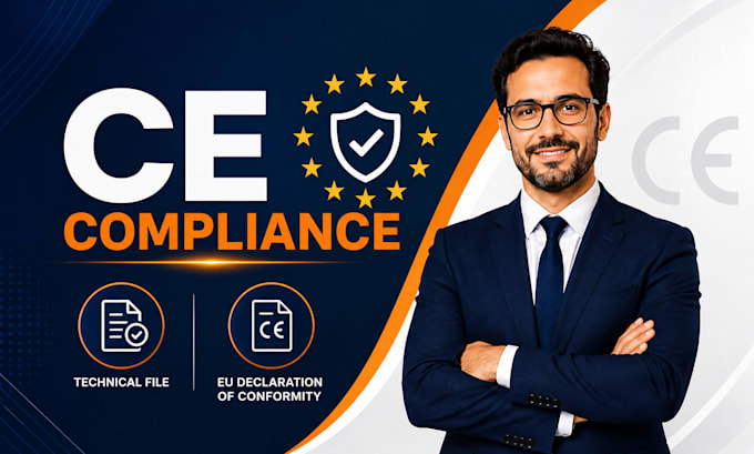 prepare ce technical file and eu declaration of conformity for ce compliance