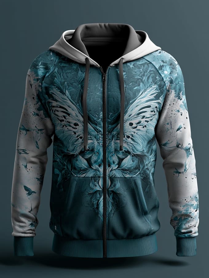 do custom hoodie design or clothing design