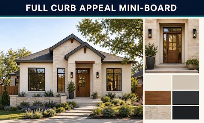 create exterior house paint color mockups