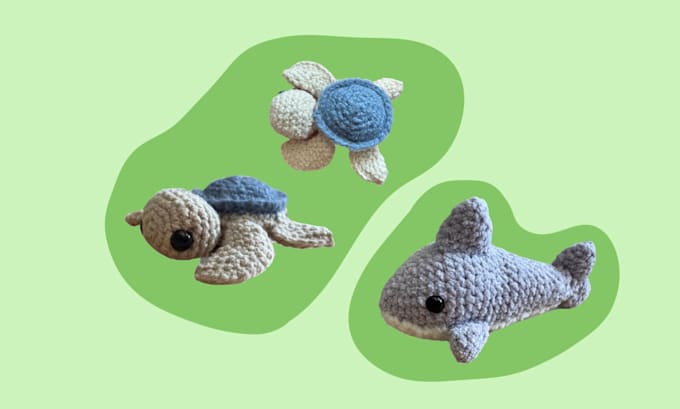 crochet animals, amigurumi or other figures