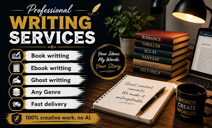 write book and ebook