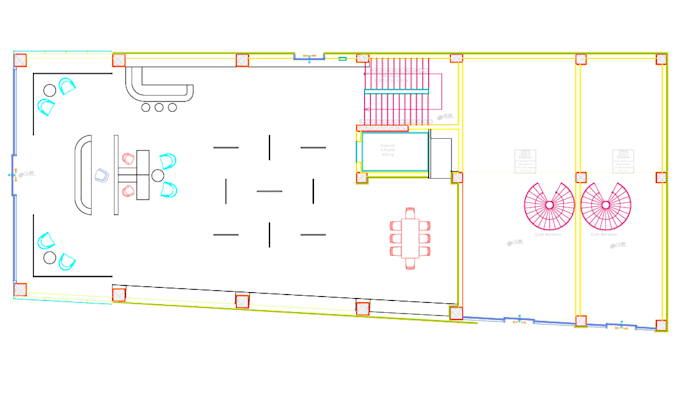 draw professional autocad floor plans and technical drawings