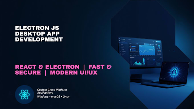 build modern electron desktop apps for windows mac linux
