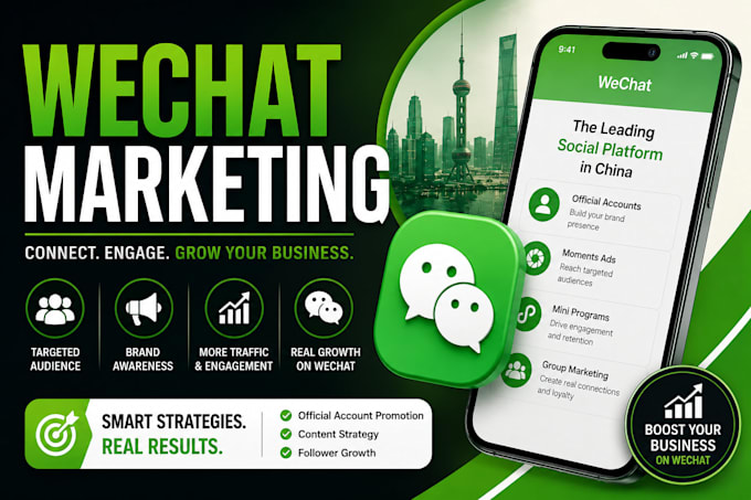 deliver high quality wechat advertising and promotion for you