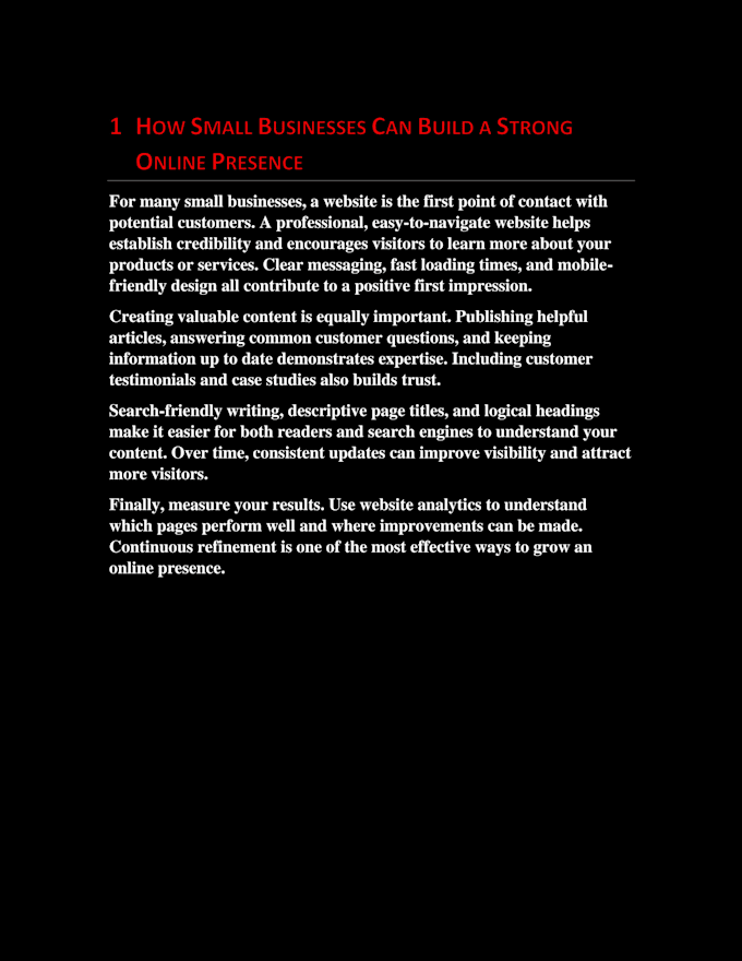 write SEO blog posts