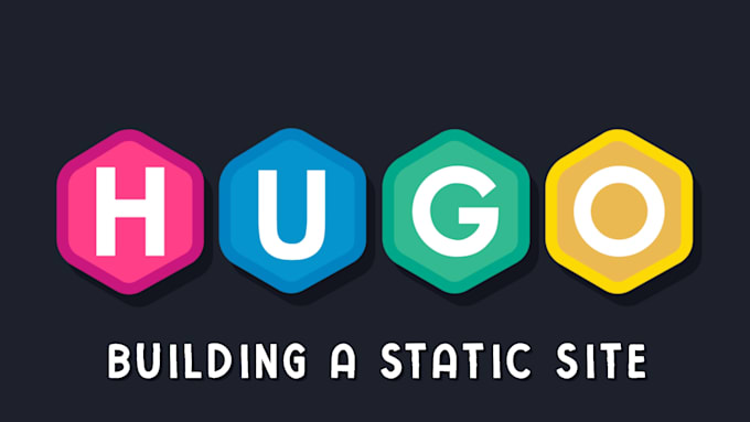 build hugo static website design