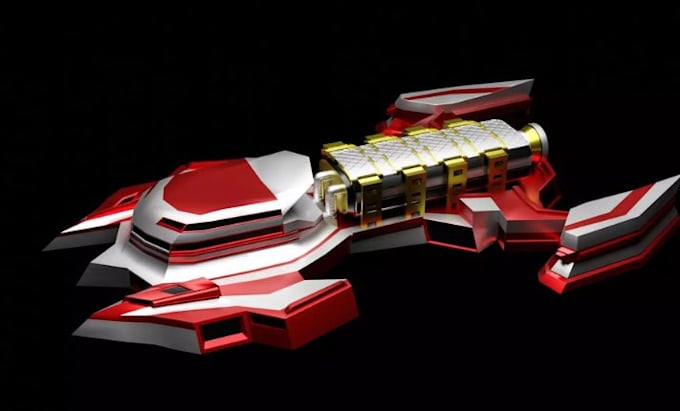 turn your spaceship concept into a 3d model blockout