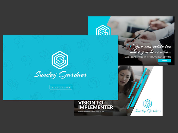 Create branded powerpoint presentation by Brandedpoint Fiverr