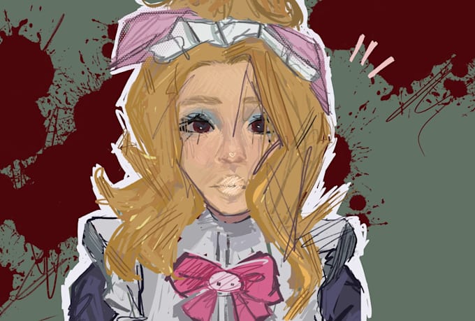 create a custom digital art illustration