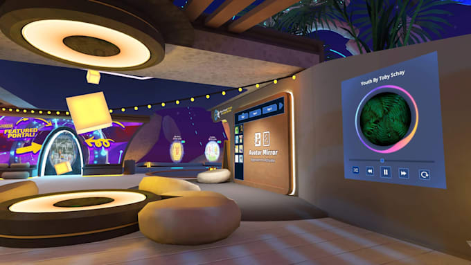 create custom vrchat worlds and immersive 3d environments