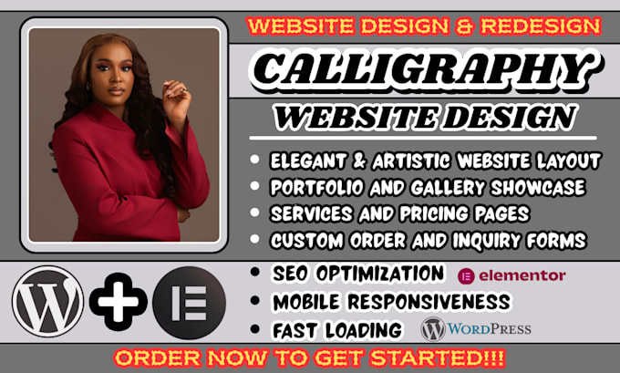 calligraphy website, calligrapher website, lettering artist website