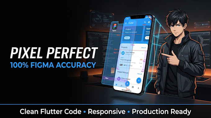 convert your figma design to a pixel perfect flutter app