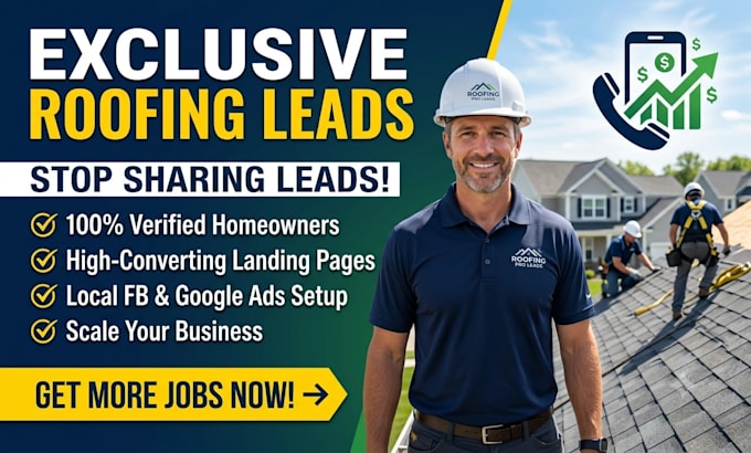 generate exclusive roofing leadsusing facebook ads