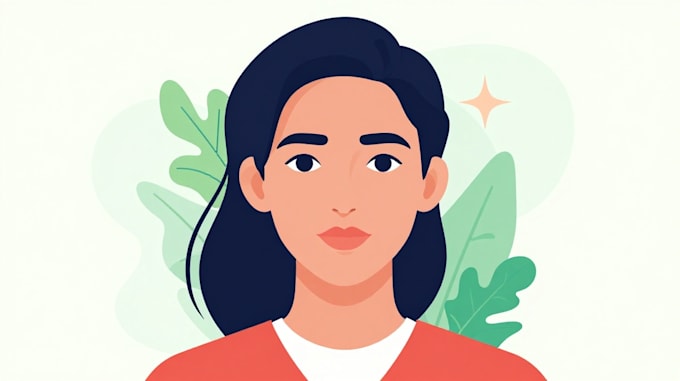 design amazing vector portrait
