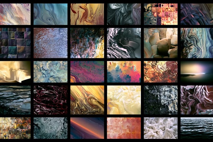 create unique digital abstract art