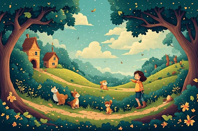 draw awesome childrens book illustrations and covers