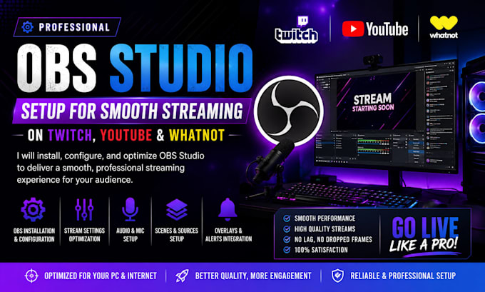 fix streaming audio for obs twitch youtube kick and whatnot