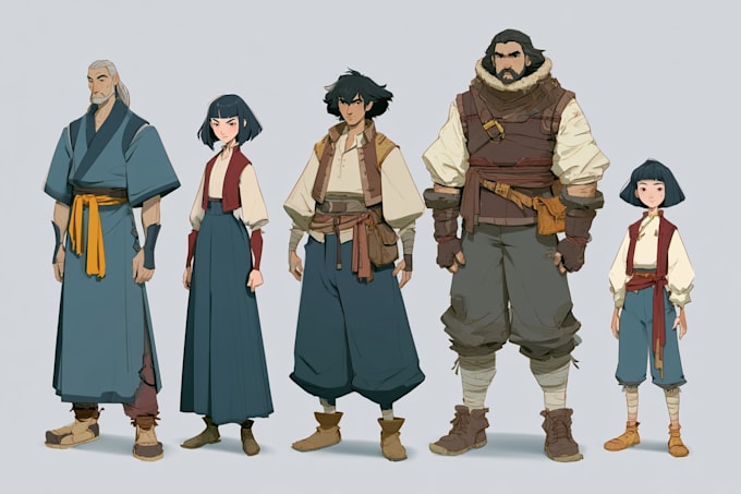 create character design for your oc