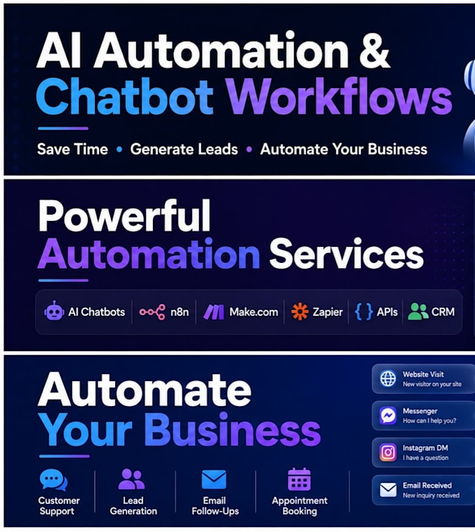 do ai automation and chatbot workflows