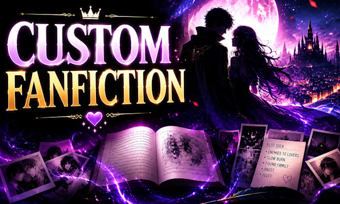write cinematic anime fanfiction with custom plots and original characters