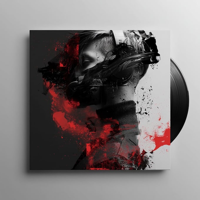 design album cover art or single artwork