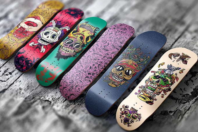 design unique style for your skateboard