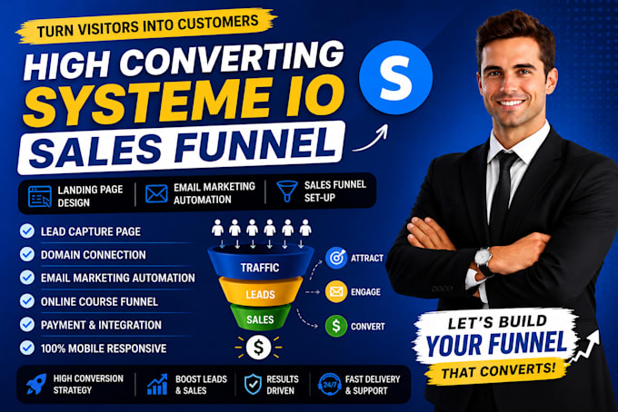 build systeme io sales funnel, systeme io landing page, systeme io website