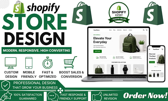 do shopify store design, shopify website, shopify store, shopify dropshipping