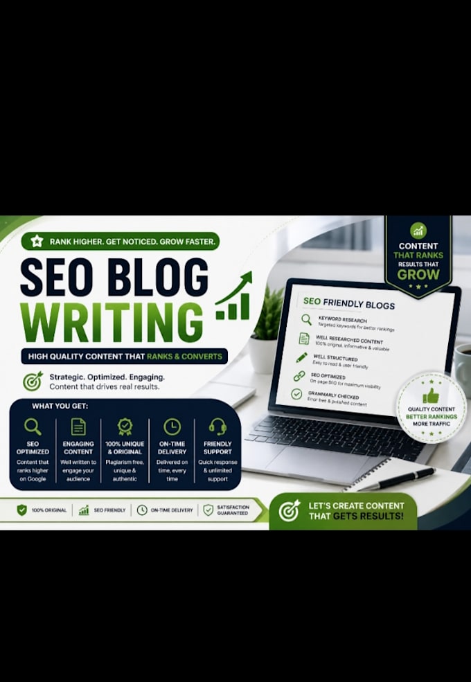 write SEO blog posts and articles that rank on google