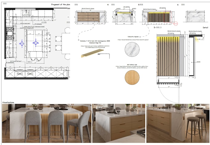 create professional cabinet shop drawings